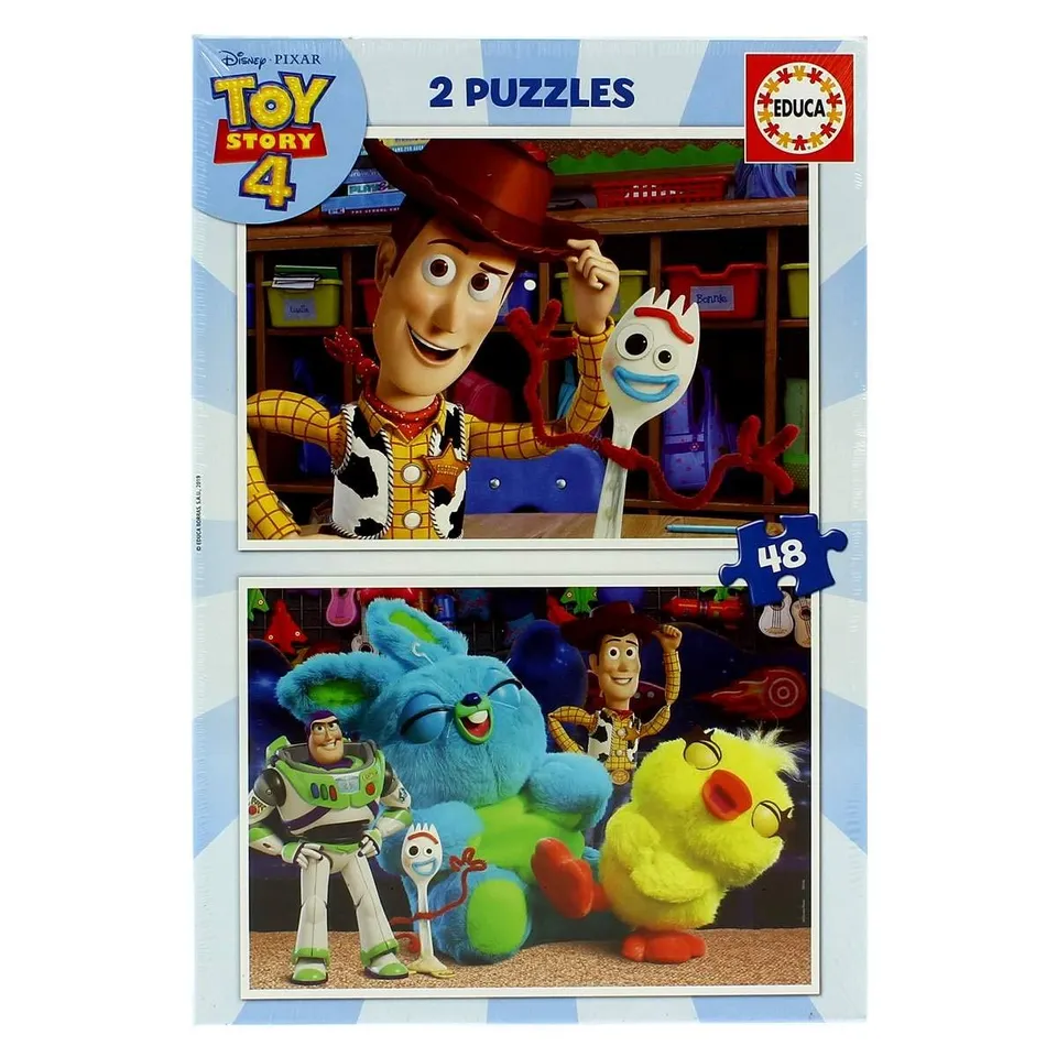 educa-toy-story-4-kinderpuzzle-2x48-teile-ab-4-jahre-18106 image 1