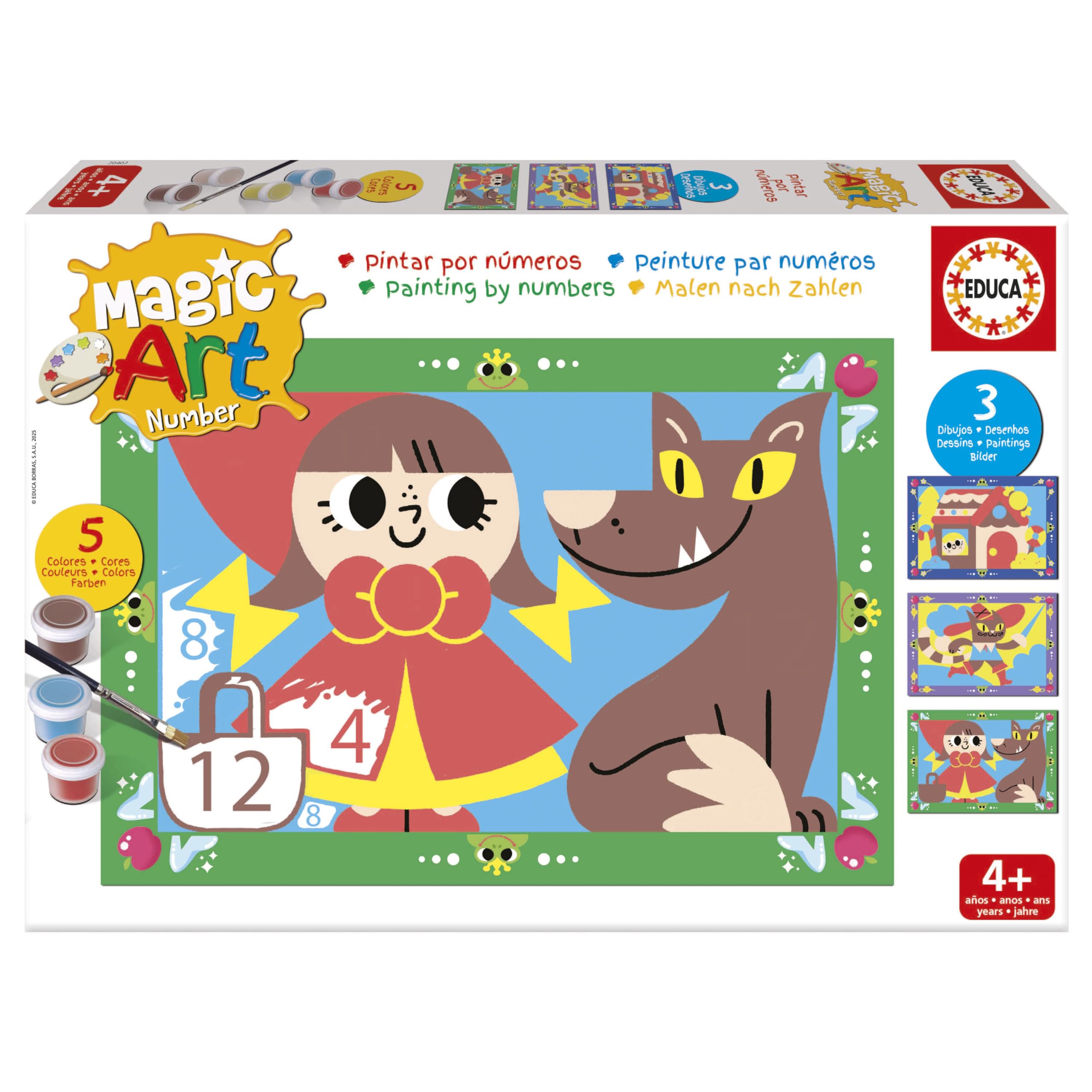 educa-magic-art-zahlen-geschichten-malset-basteln-ab-4-jahren image 1