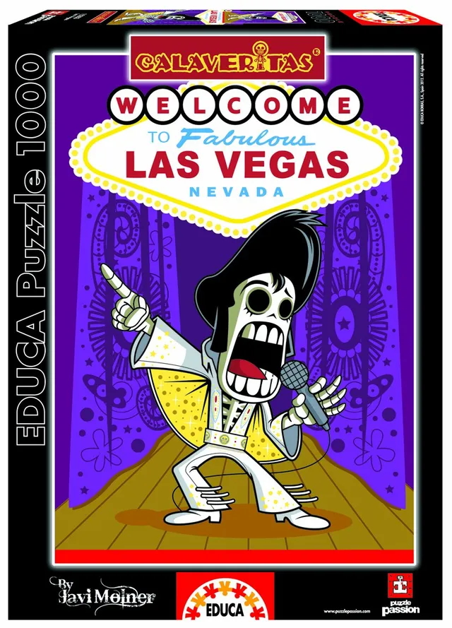 educa-las-vegas-calaveritas-puzzle-1000-teile-15203 image 1
