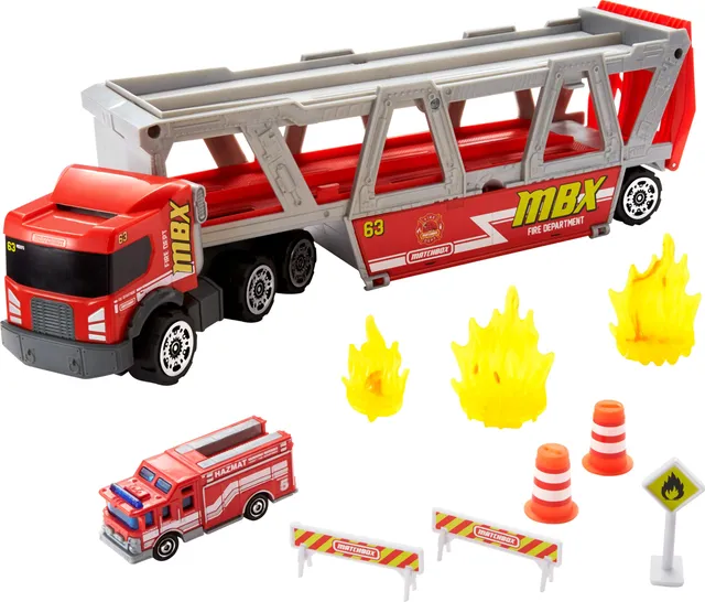matchbox-hitch-haul-feuerwehr-transporter-gwm23-ab-3-jahren image 1