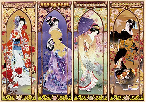 educa-japanische-collage-19055-puzzle-4000-teile-geisha image 6
