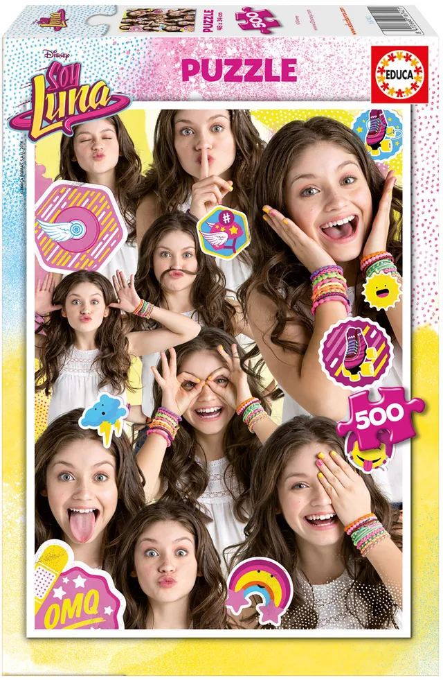 educa-16742-soy-luna-puzzle-500-teile-disney-48x34-cm image 1