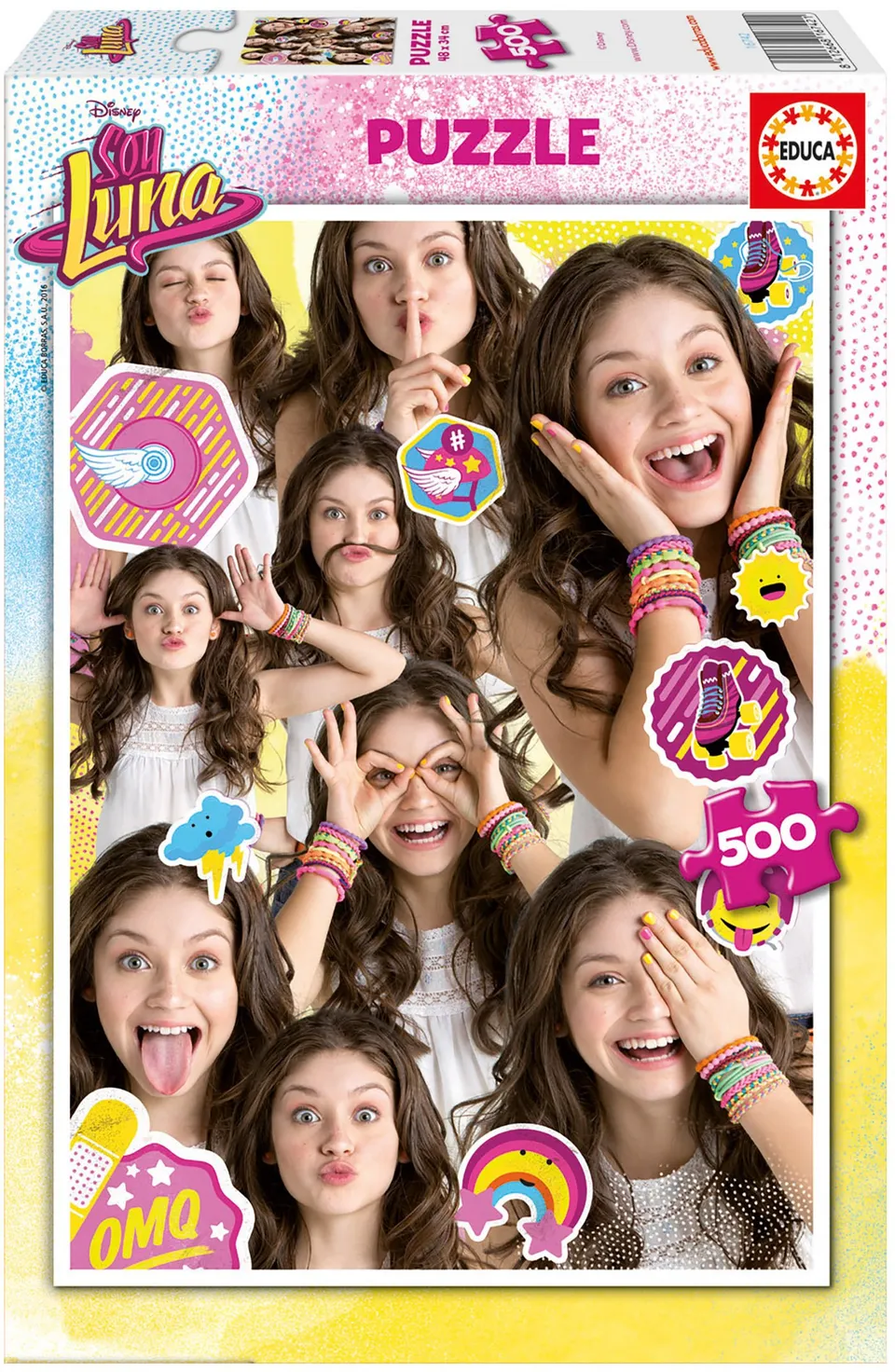 educa-16742-soy-luna-puzzle-500-teile-disney-48x34-cm image 1