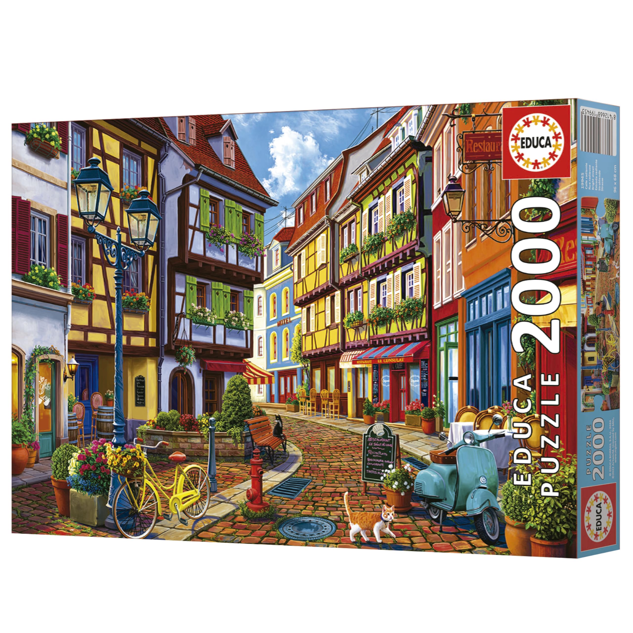 educa-strahlende-strasse-19945-puzzle-2000-teile-dorfstra-e image 6