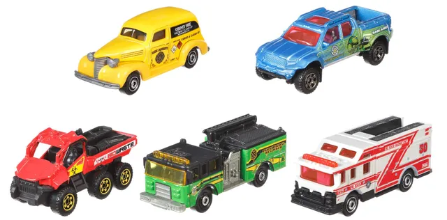 matchbox-multipacks-c1817-spielzeugautos-5er-set-1-64 image 1