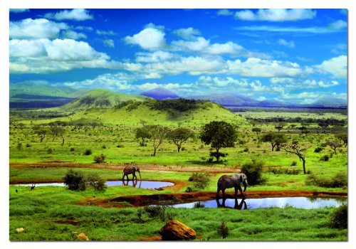 educa-15152-tsavo-nationalpark-puzzle-500-teile-kenia-safari image 4