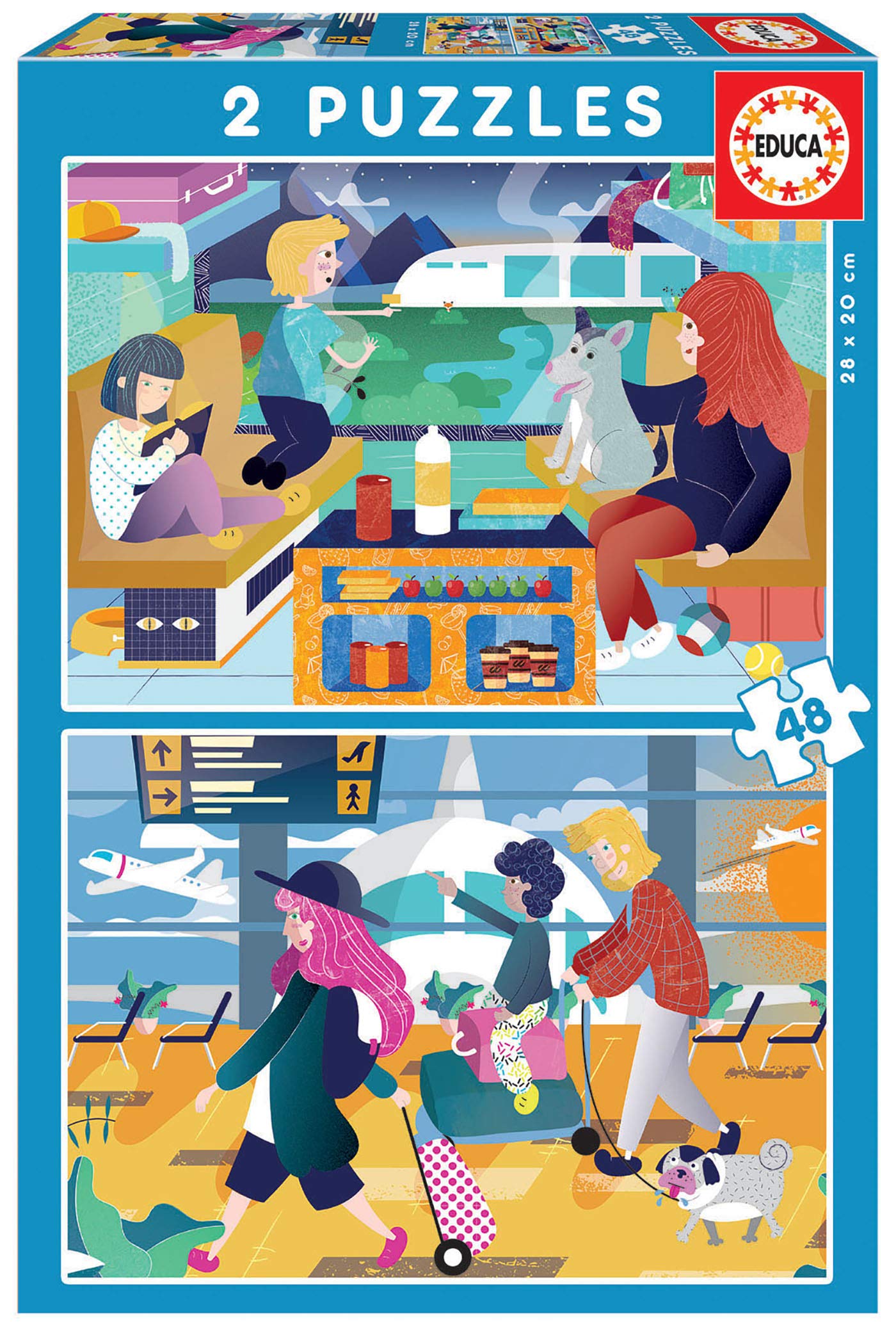 educa-einh-rner-und-feen-puzzle-2x20-teile-ab-3-jahren image 7