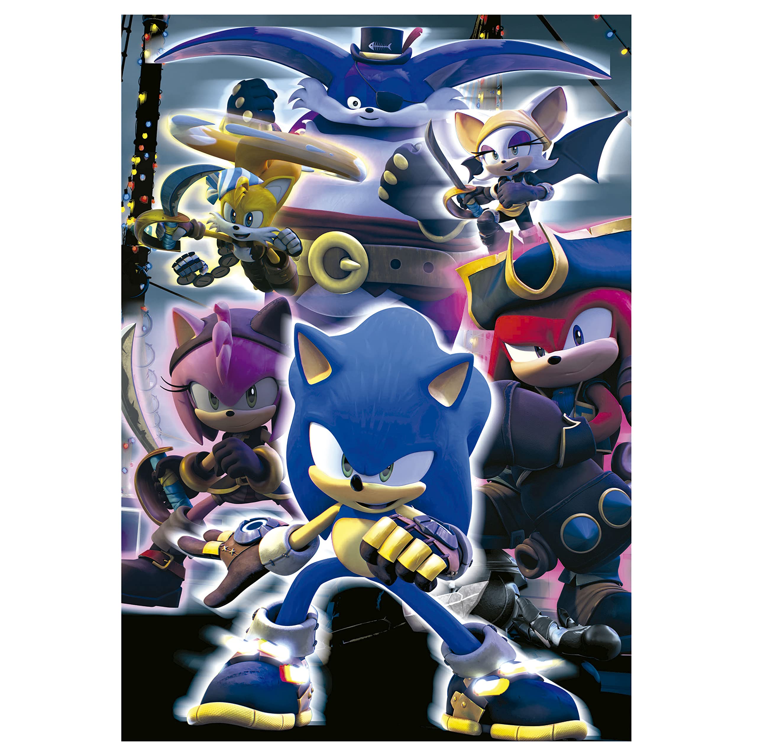 educa-sonic-prime-neon-19630-leuchtpuzzle-300-teile image 2