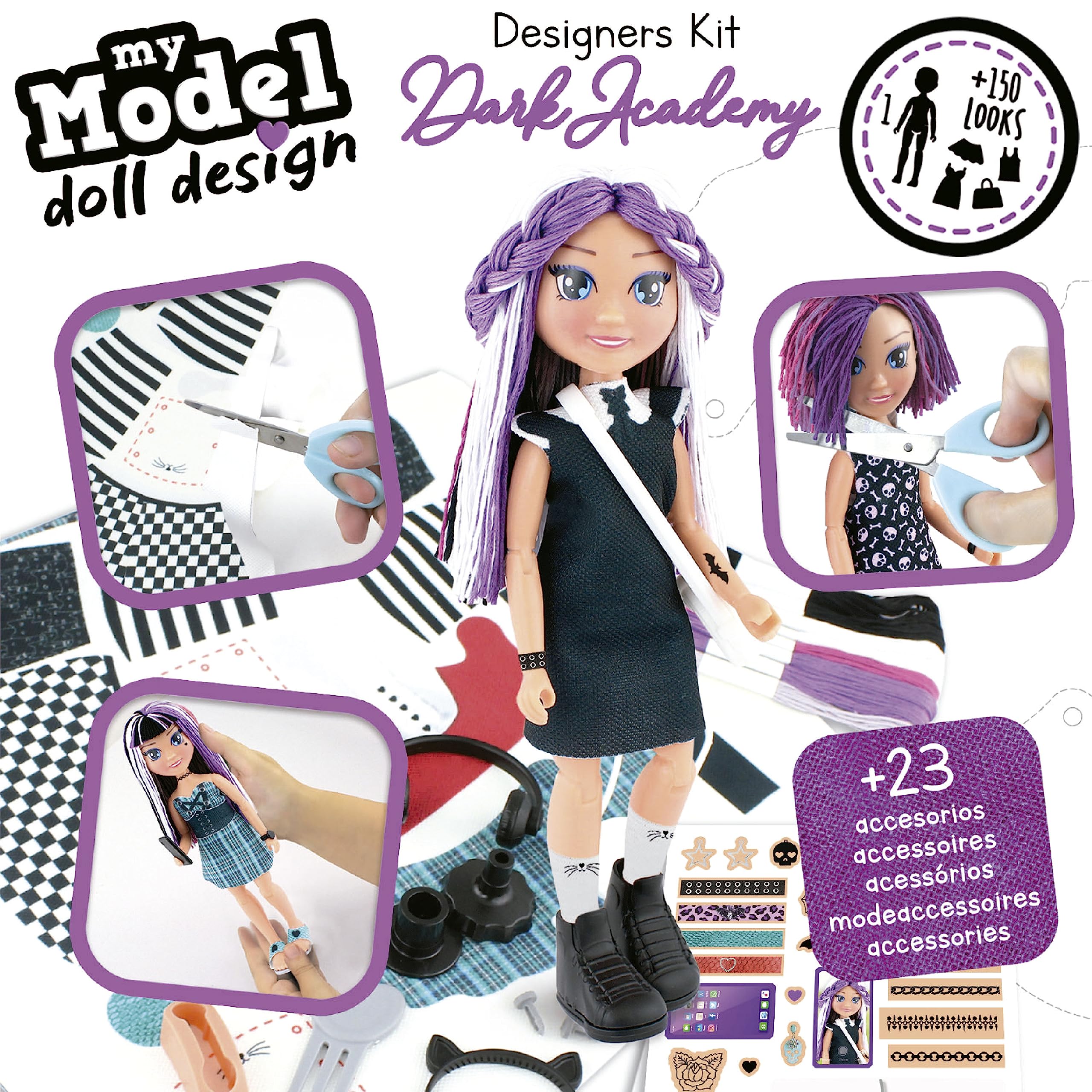 educa-my-model-doll-design-dark-academy-diy-set-ab-6-jahren image 3