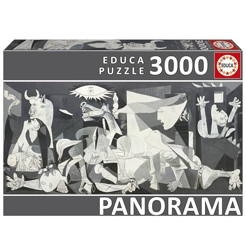 educa-guernica-11502-3000-teile-puzzle-panorama-kubistisch image 8