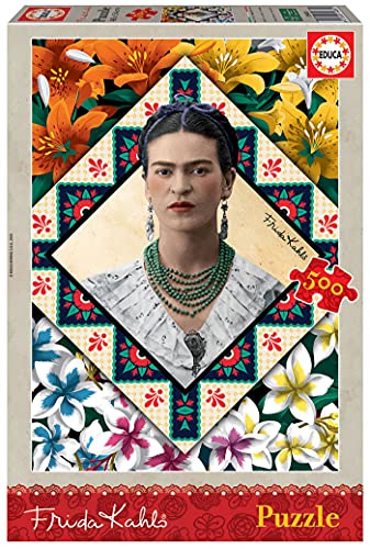 educa-18483-frida-kahlo-500-teile-puzzle-kunst-portrait image 4