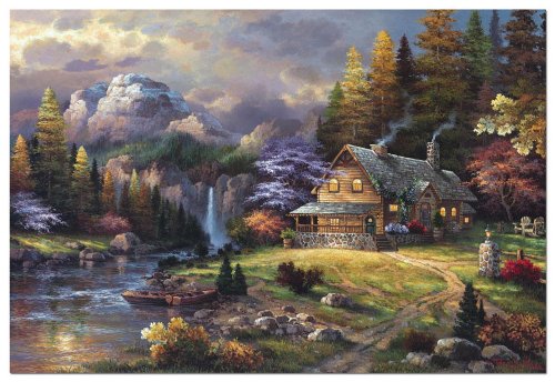 educa-refugium-in-den-bergen-puzzle-4000-teile-james-lee image 2