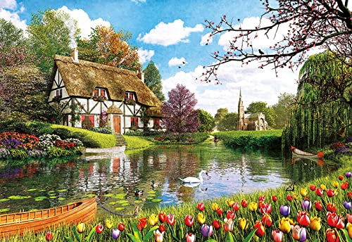 educa-16784-lakeside-cottage-puzzle-6000-teile-156x107-cm image 6
