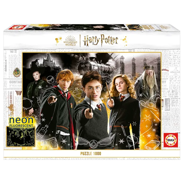 educa-harry-potter-1000-teile-neon-puzzle-nachtleuchtend-68x48 image 1