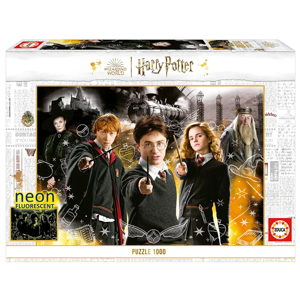 educa-harry-potter-1000-teile-neon-puzzle-nachtleuchtend-68x48 image 1