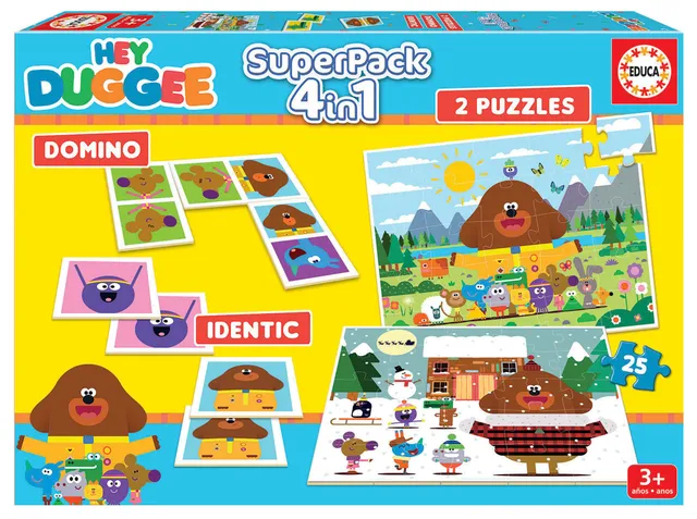 educa-19395-hey-duggee-superpack-4in1-spiel-ab-3-jahren image 1