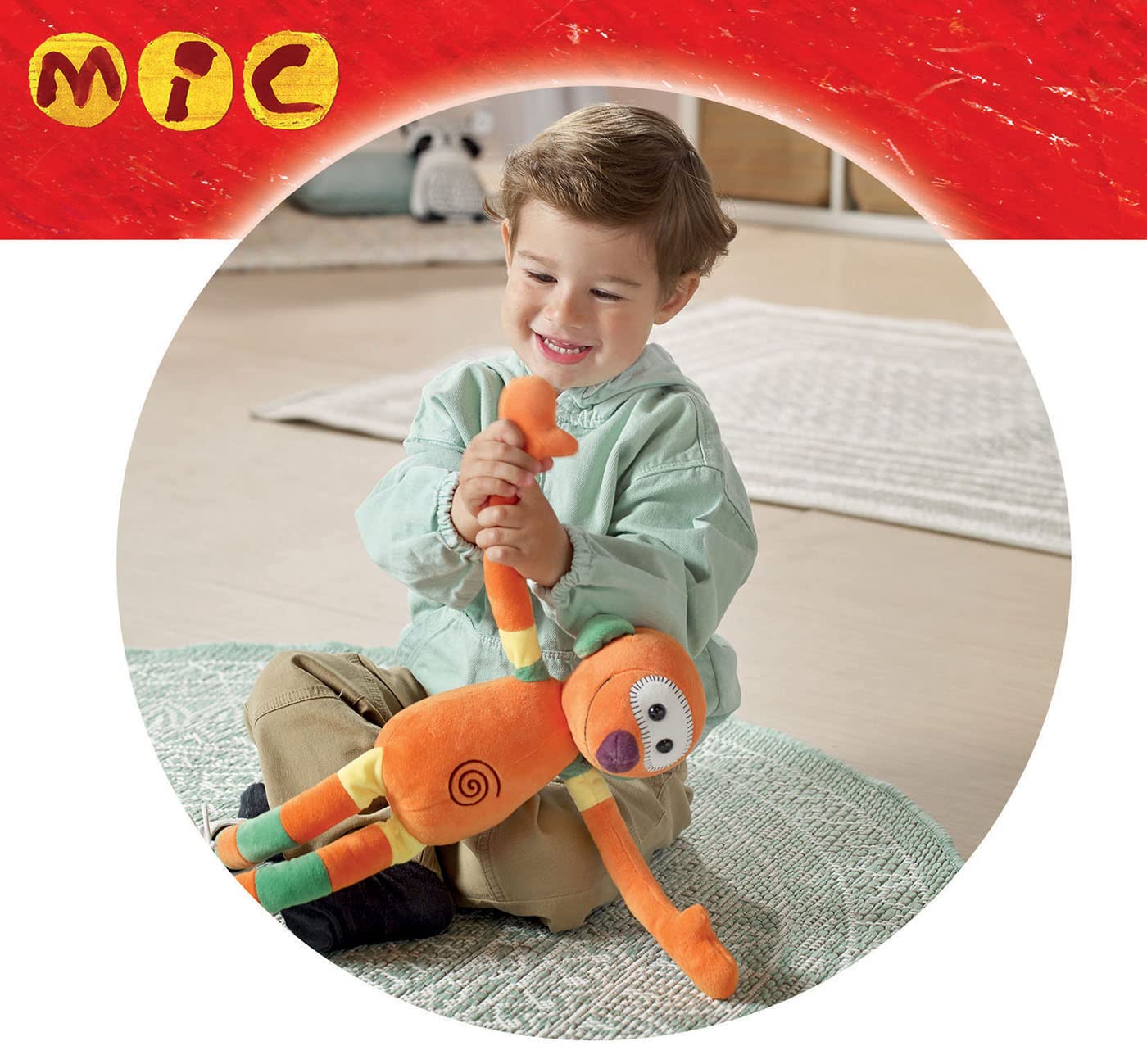 educa-mic-club-super-3-pl-schfigur-40-cm-orange image 4