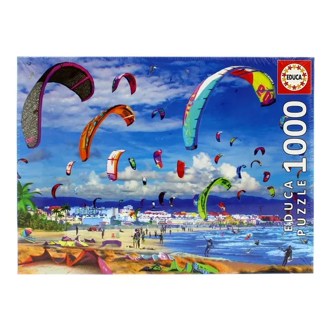 educa-17693-kitesurfing-puzzle-1000-teile-68x48-cm image 1