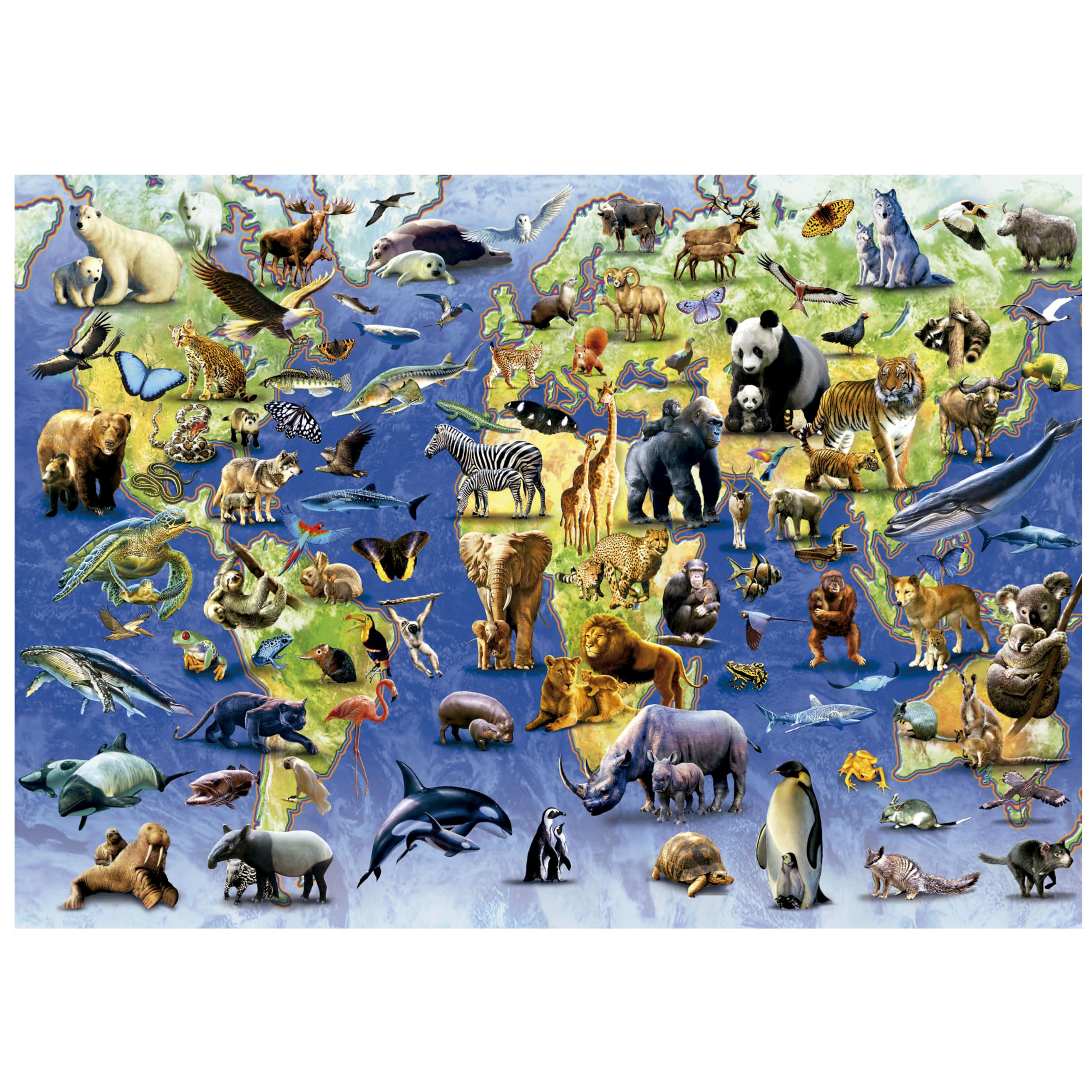 educa-19908-bedrohte-tierarten-puzzle-500-teile-ab-11-jahren image 3