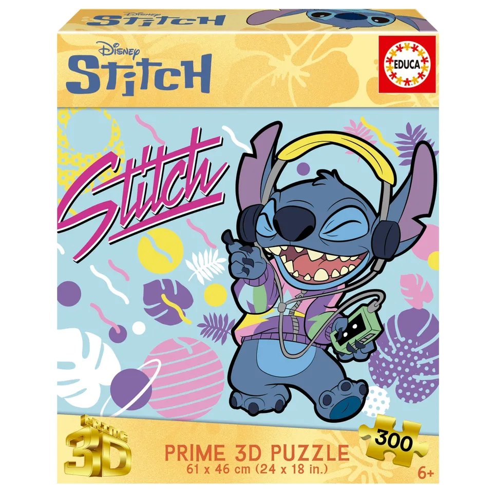 educa-20273-stitch-3d-puzzle-300-teile-kinder image 1