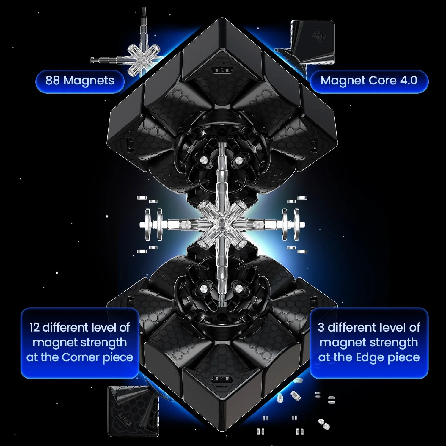 gan-14-maglev-speed-cube-3x3-uv-coated-profi image 6