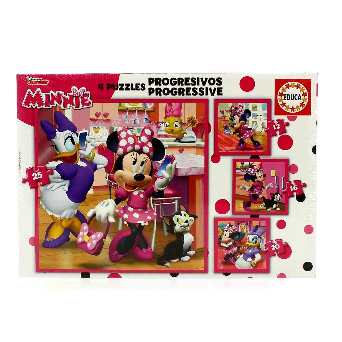 educa-minnie-progressive-12-16-20-25-teile-kinderpuzzle image 1