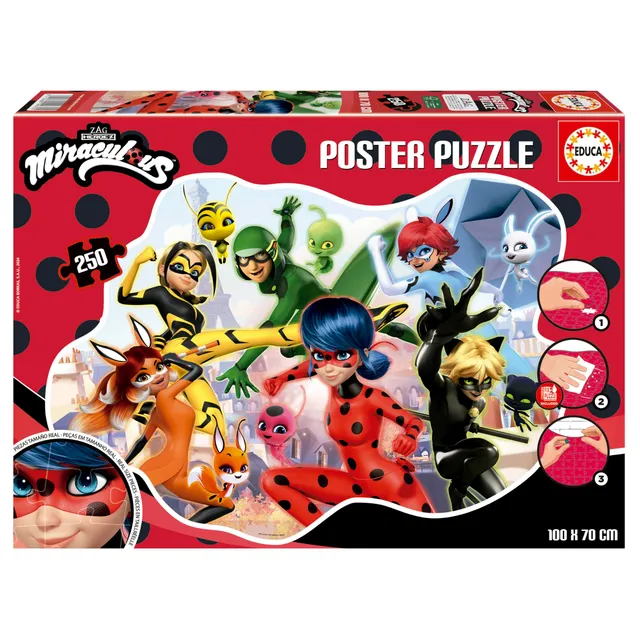 educa-19970-miraculous-ladybug-250-teile-puzzle-ab-8-jahren image 1