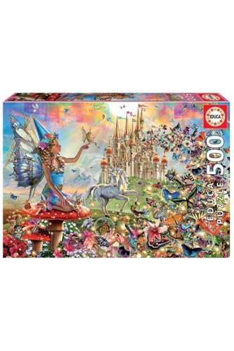 educa-19247-feen-und-schmetterlinge-puzzle-500-teile-fantasy image 6
