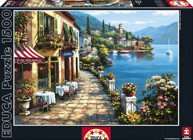 educa-14814-overlook-cafe-puzzle-1500-teile-erwachsenenpuzzle image 1