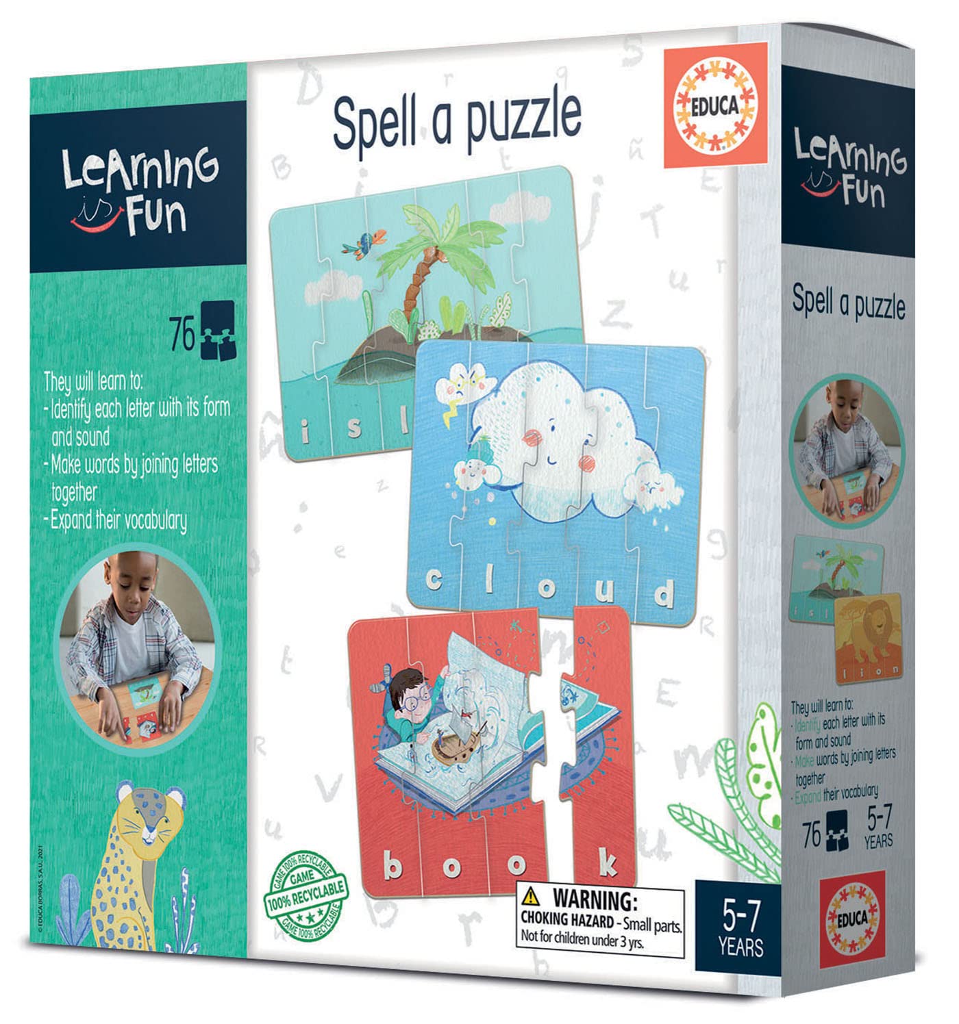 educa-18839-learning-is-fun-buchstabier-puzzle-ab-5-jahre image 4