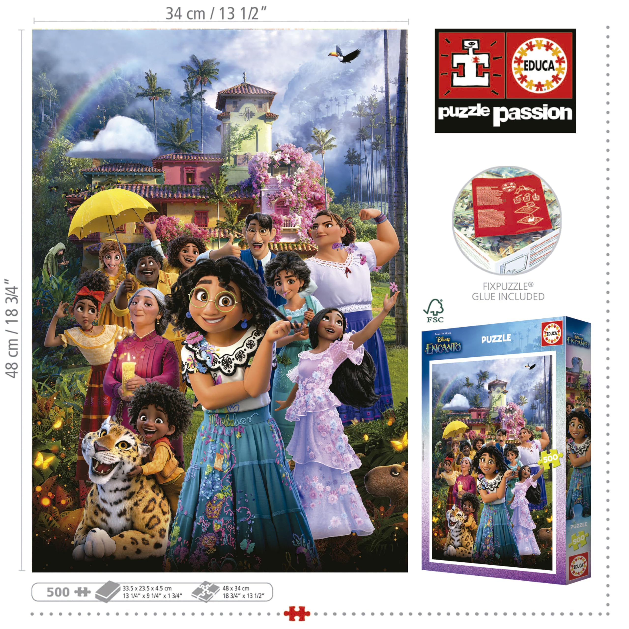 educa-disney-encanto-500-teile-puzzle-ab-11-jahren-mirabel image 4