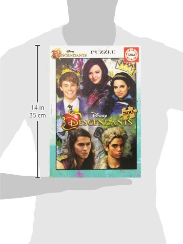 educa-descendants-puzzle-500-teile-48x34-disney-tv-show image 3