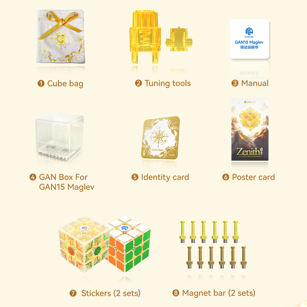 gan-gan15-maglev-winter-speed-cube-3x3-limited-edition image 6