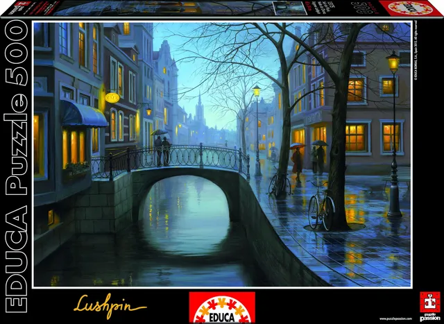 educa-15175-regnerischer-abend-puzzle-500-teile-lushpin image 1