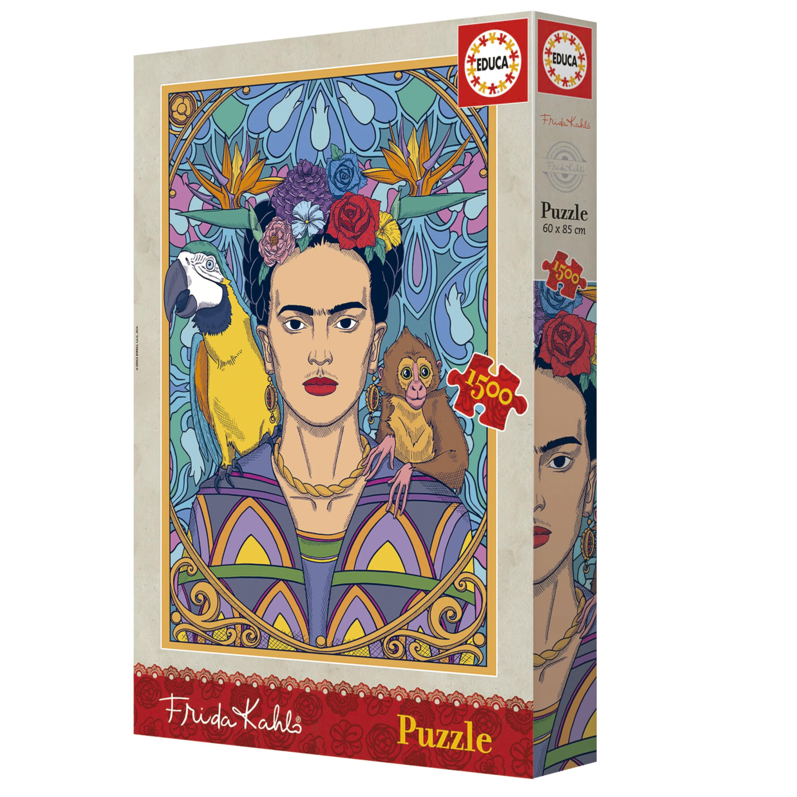 educa-19943-frida-kahlo-puzzle-1500-teile-85x60-cm image 6