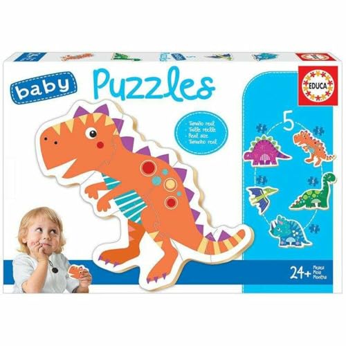 educa-baby-dinosaurier-puzzle-5in1-ab-2-jahren-dino image 3