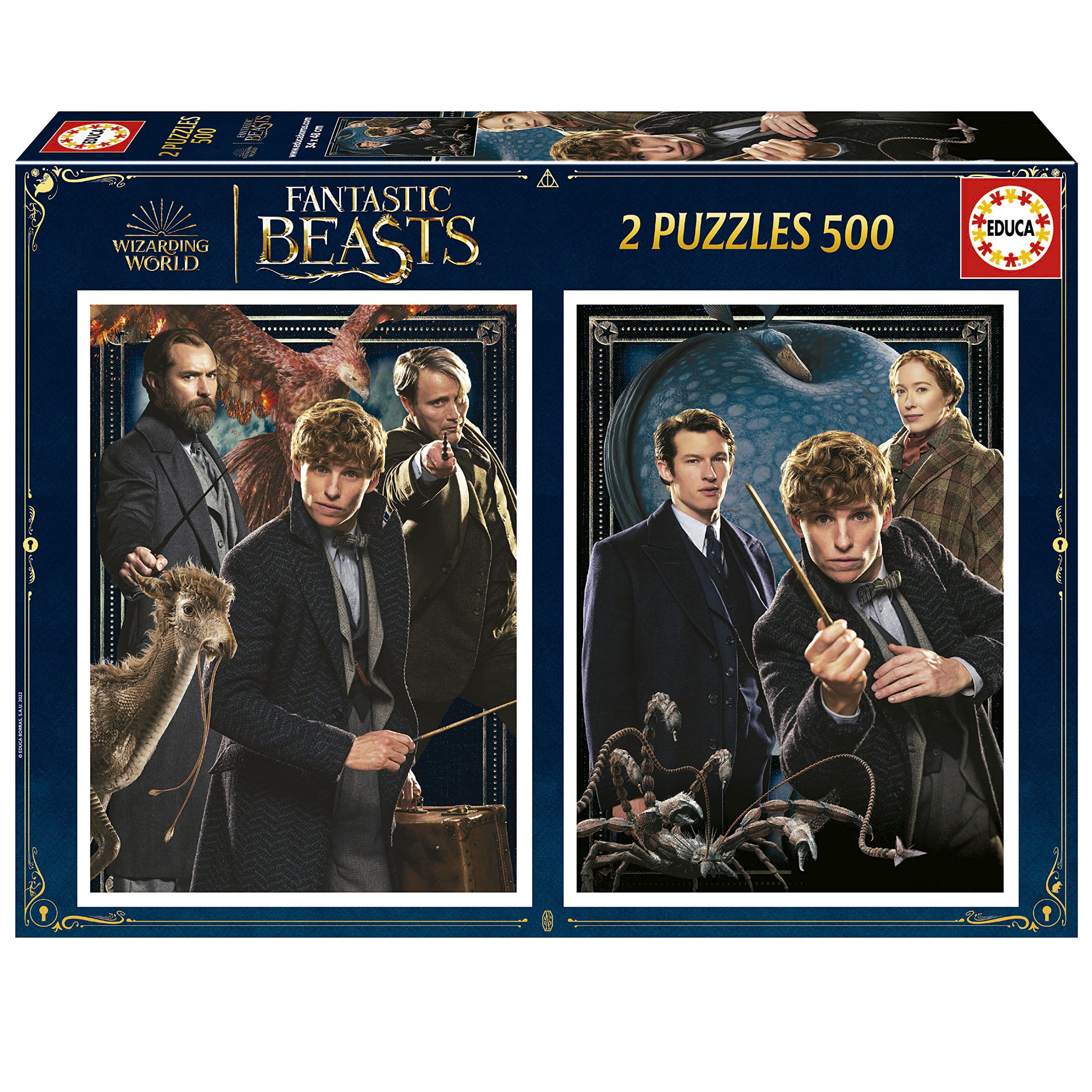 educa-fantastic-beasts-19492-puzzle-2x500-teile-ab-11-jahren image 1