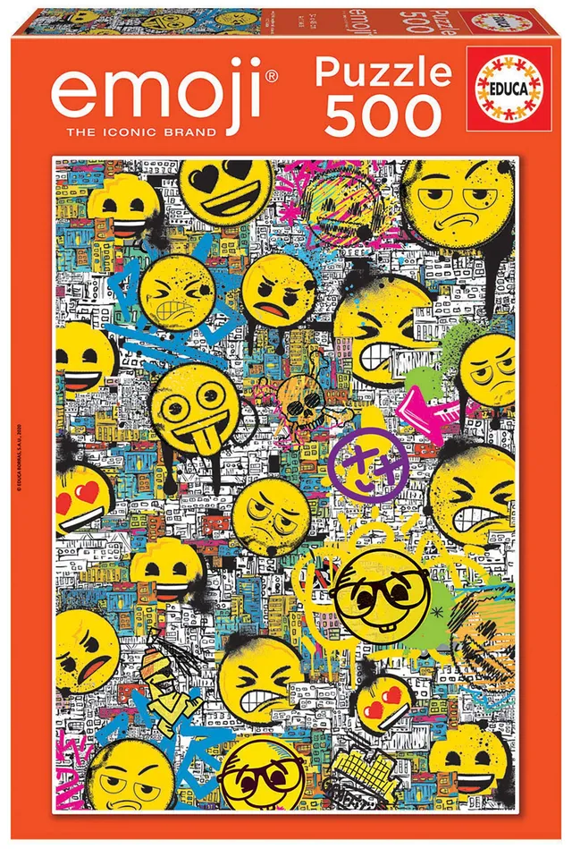 educa-emoji-graffiti-puzzle-500-teile-34x48-cm-ab-10-j image 1