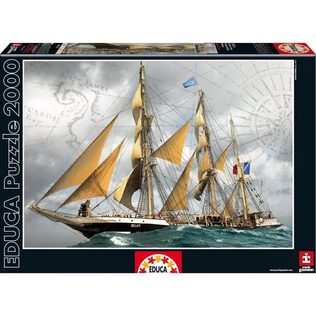 educa-16015-mit-vollen-segeln-puzzle-1500-teile image 1