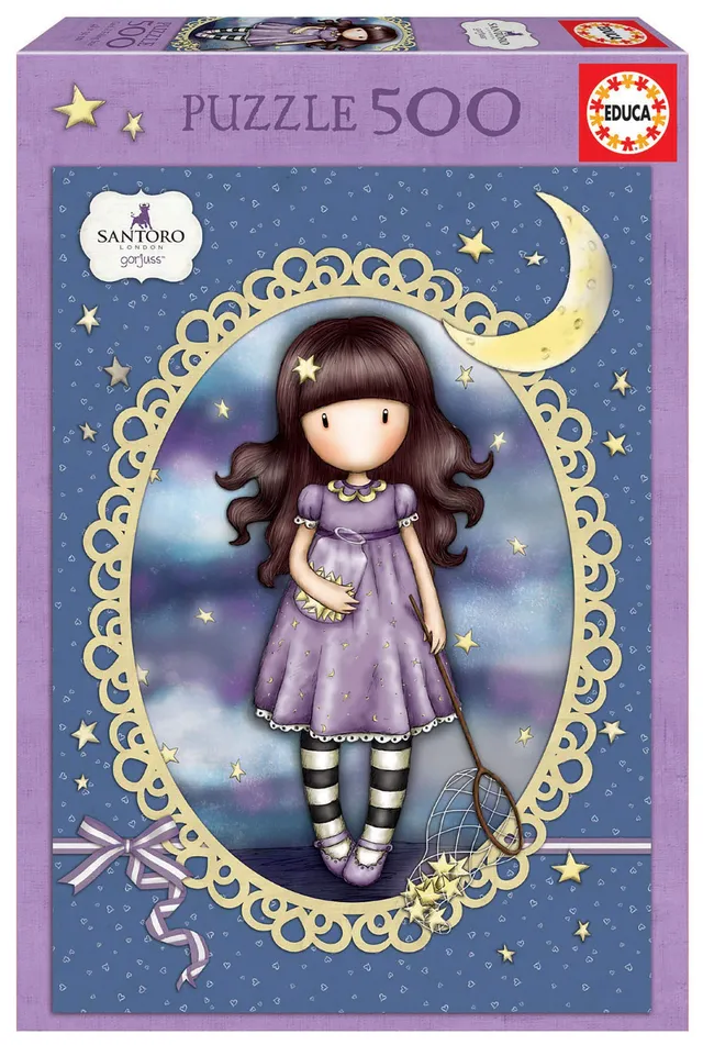educa-gorjuss-catch-a-falling-star-puzzle-500-teile-m-dchen image 1