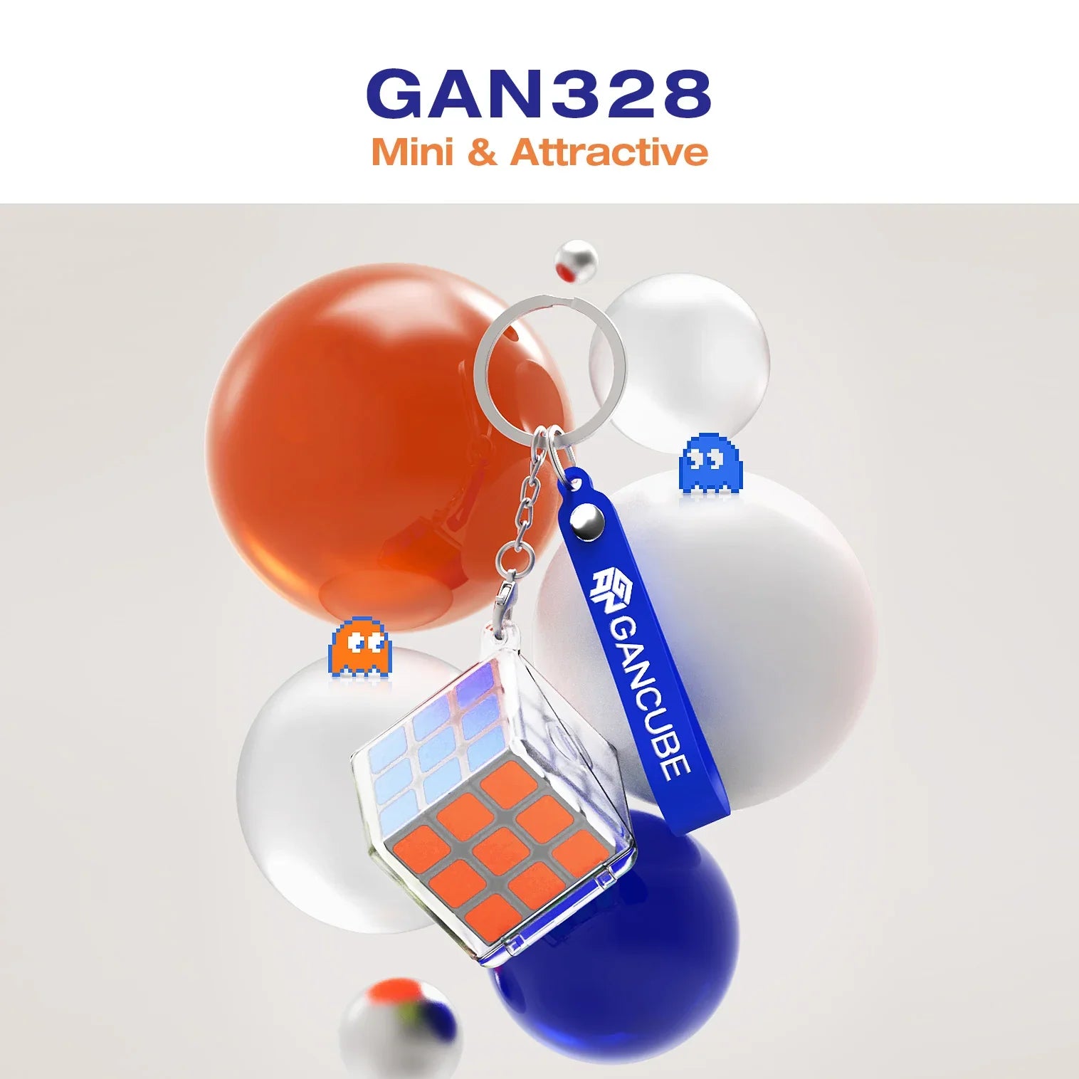 gan-328-keychain-mini-w-rfel-grau-mit-schl-sselring image 2