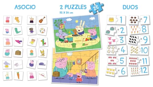educa-peppa-wutz-4-in-1-superpack-gesellschaftsspiel-ab-3-jahren image 6