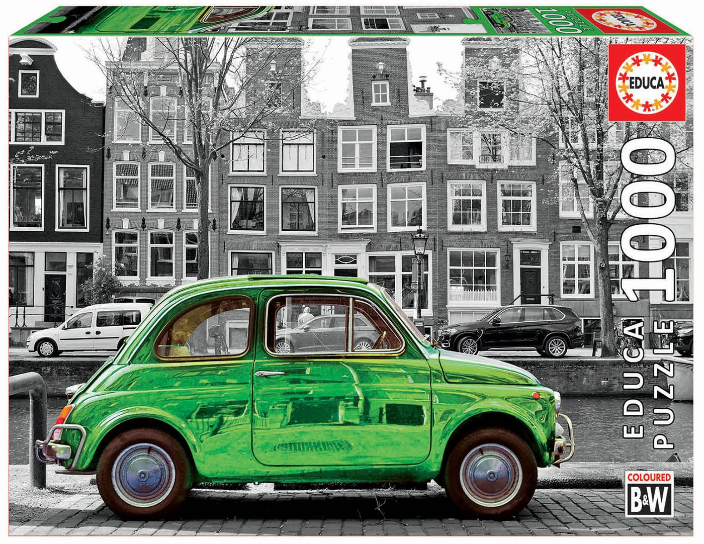educa-auto-amsterdam-18000-puzzle-1000-teile-oldtimer image 1