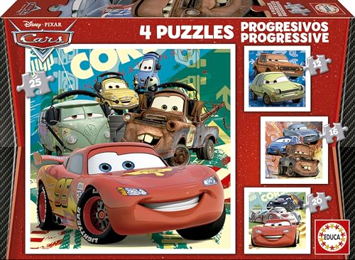 educa-cars-progressive-14942-kinderpuzzle-4in1-12-25-teile image 5