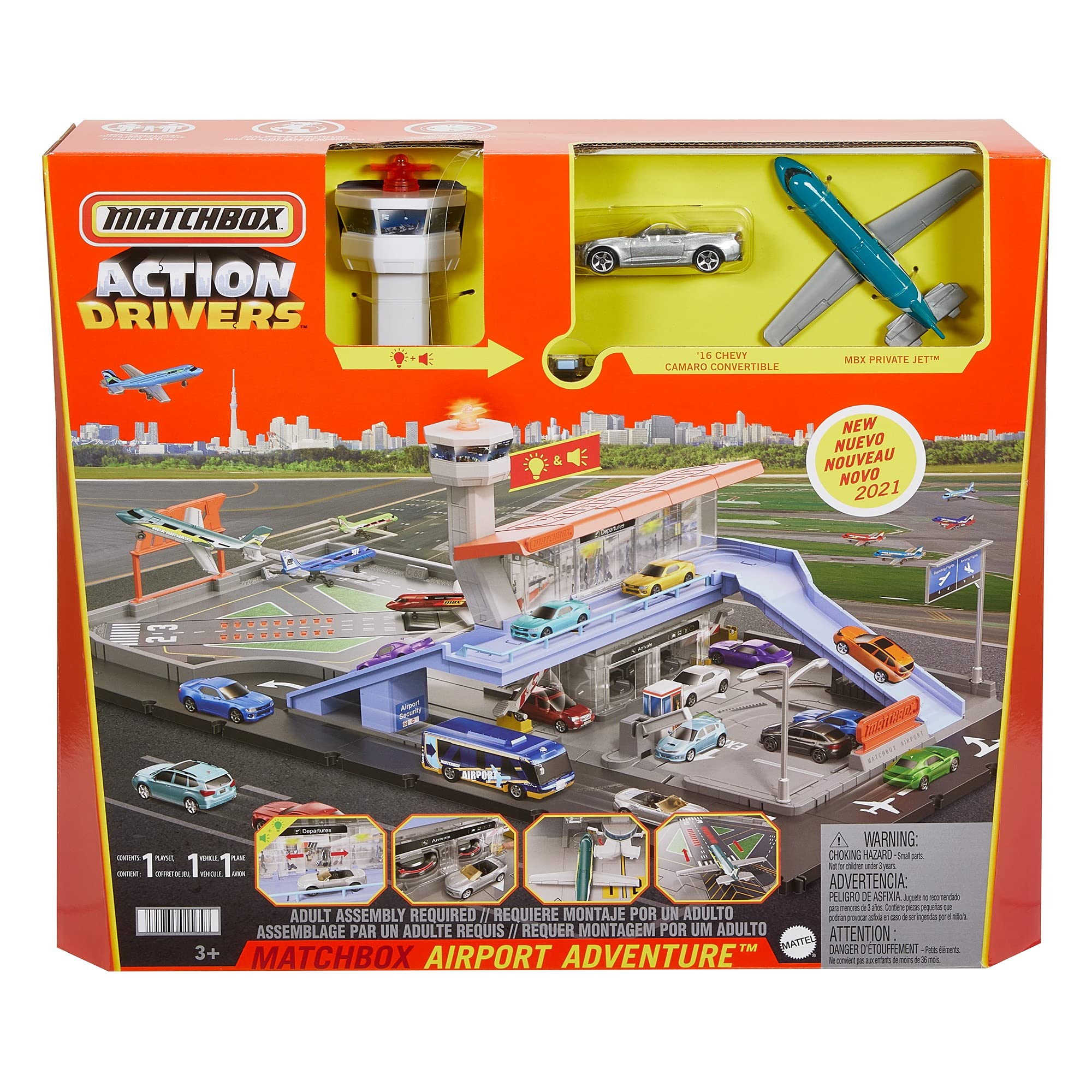 matchbox-action-drivers-hgc59-flughafen-spielset-licht-sound image 6