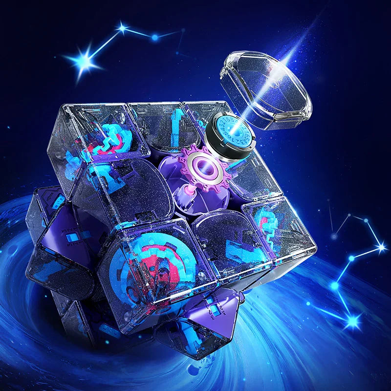 gan-speed-cube-gan14-maglev-zauberw-rfel-galaxy-winter-uv image 2