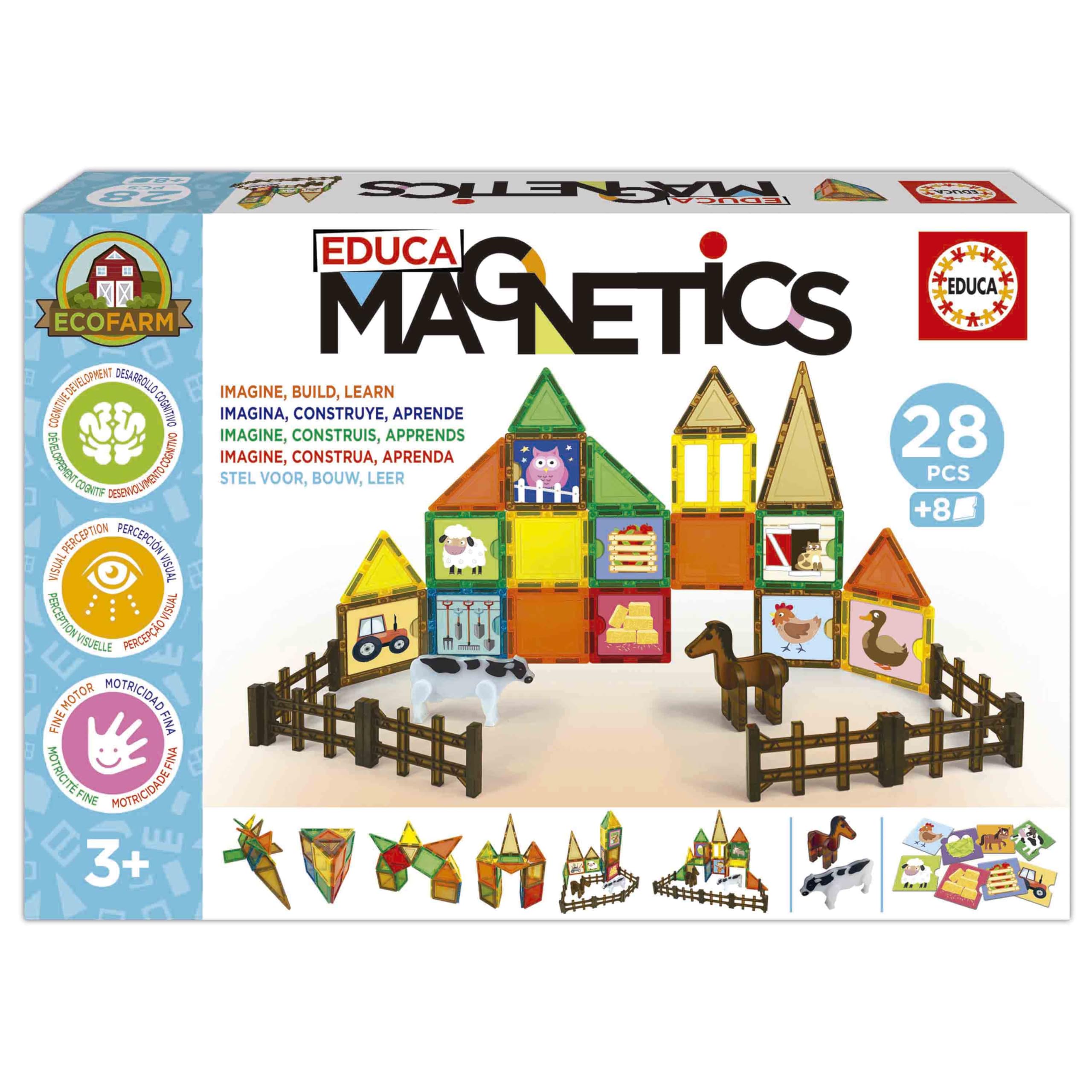 educa-magnetics-ecofarm-magnetbausteine-28-teile-ab-3-jahren image 1