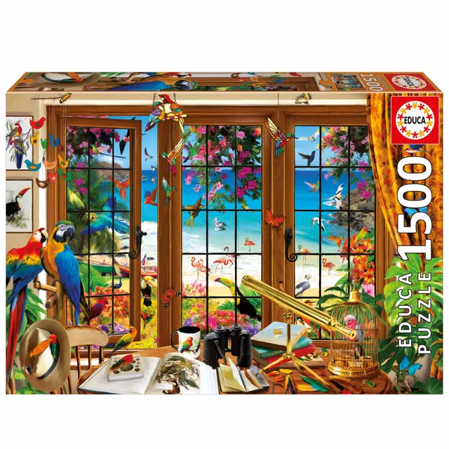 educa-beobachterfenster-puzzle-1500-teile-ab-14-jahren image 1