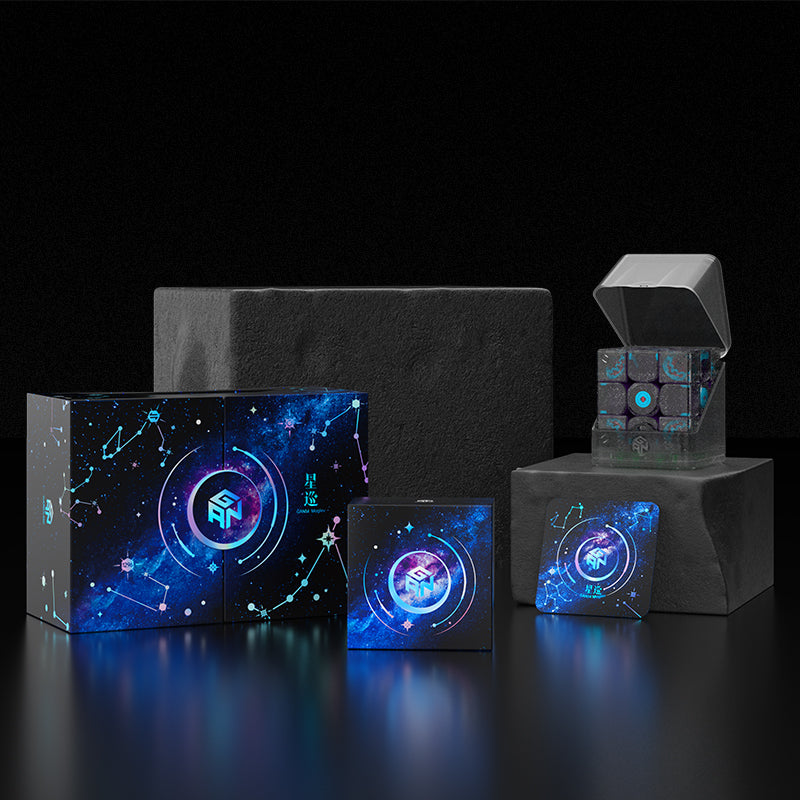 gan-speed-cube-gan14-maglev-zauberw-rfel-galaxy-winter-uv image 6