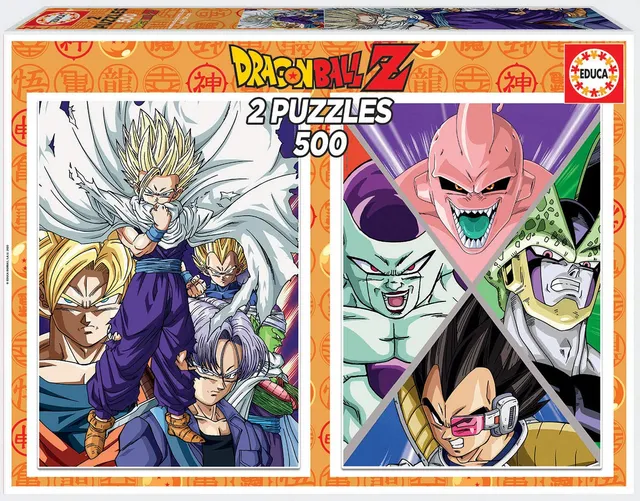 educa-dragon-ball-z-18487-puzzle-2x500-teile-ab-10-jahren image 1